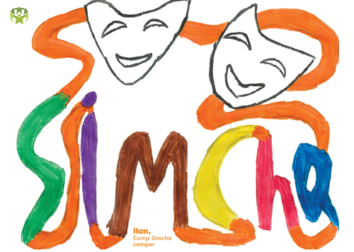 Simcha Templates Chai Card